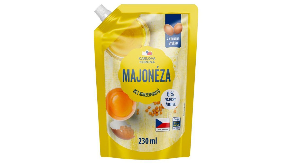 Karlova Koruna Majonéza 230ml