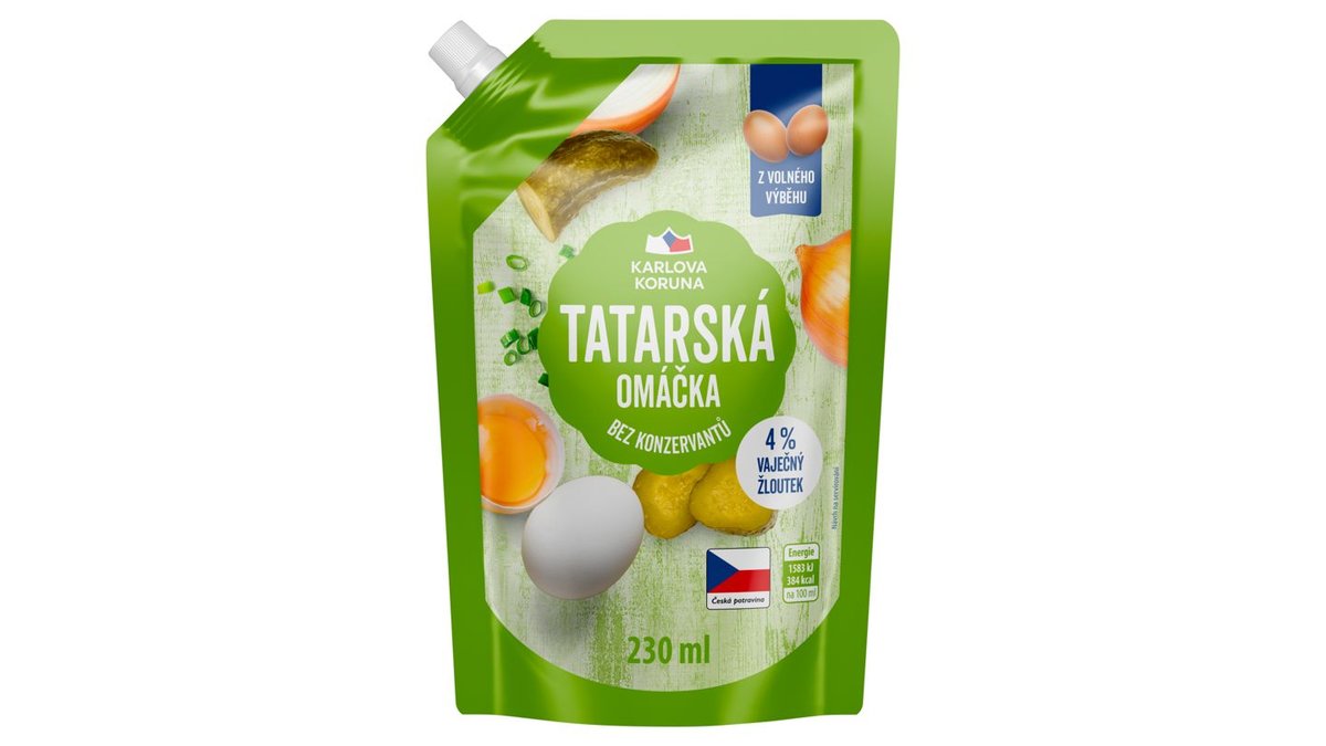Karlova Koruna Tatarská omáčka 230ml