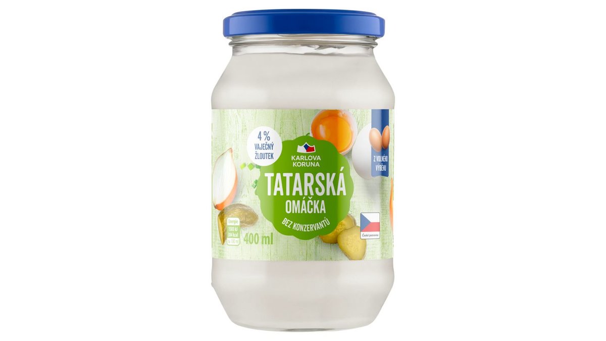 Karlova Koruna Tatarská omáčka 400ml
