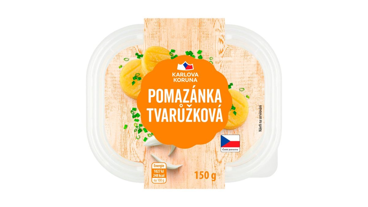 Atlantik Tvarůžková pomazánka 150g