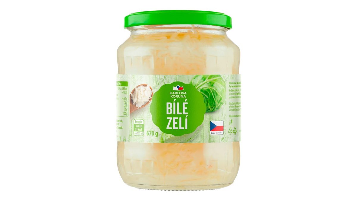 Zelí bílé 670g