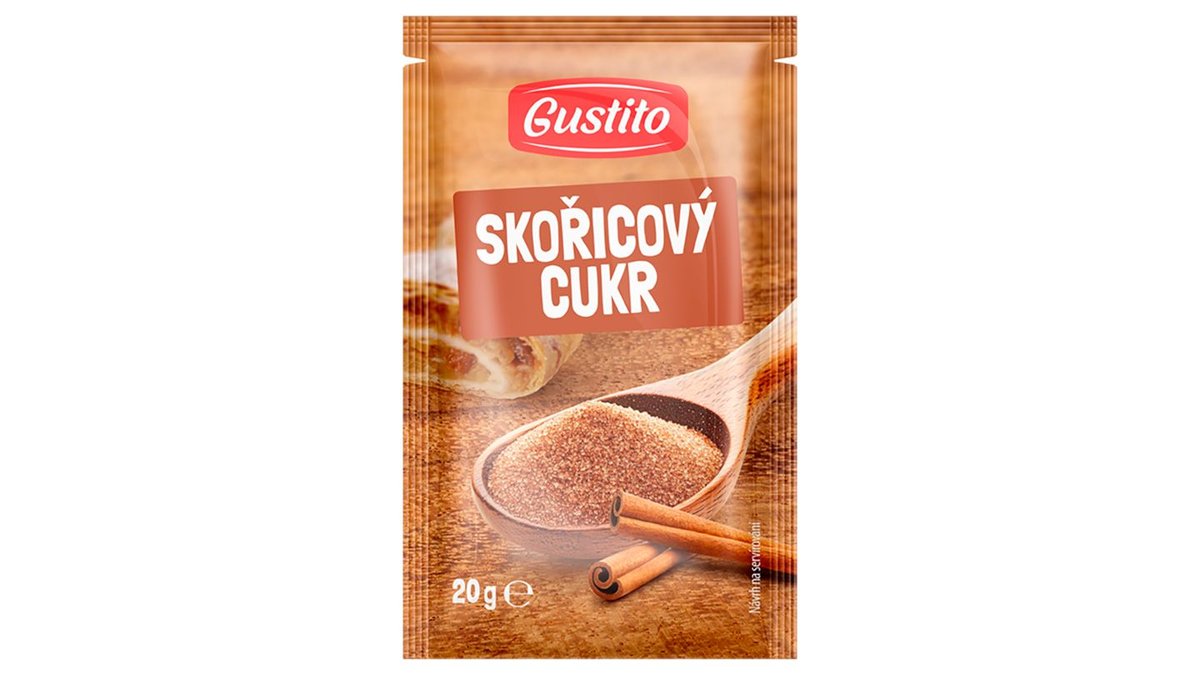 Gustito Skořicový cukr 20g