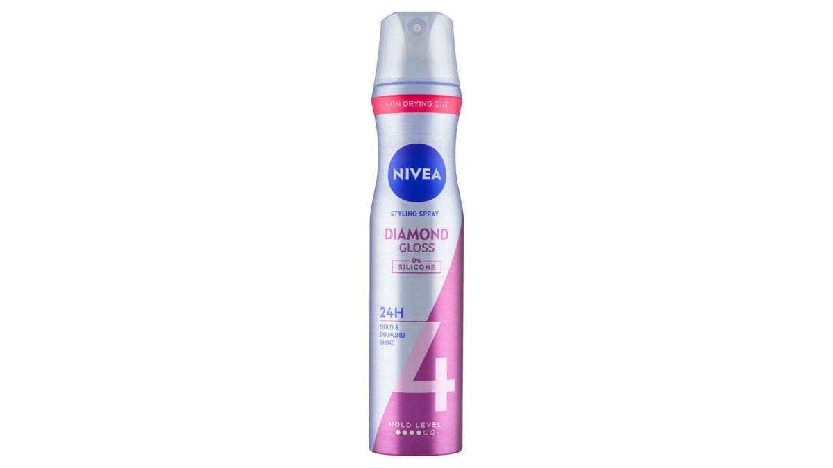 Nivea Diamond Gloss lak na vlasy 250ml