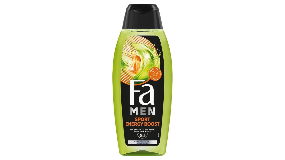Náhled kategorie Fa Men Sport Energy Boost sprchový gel 3v1 400ml