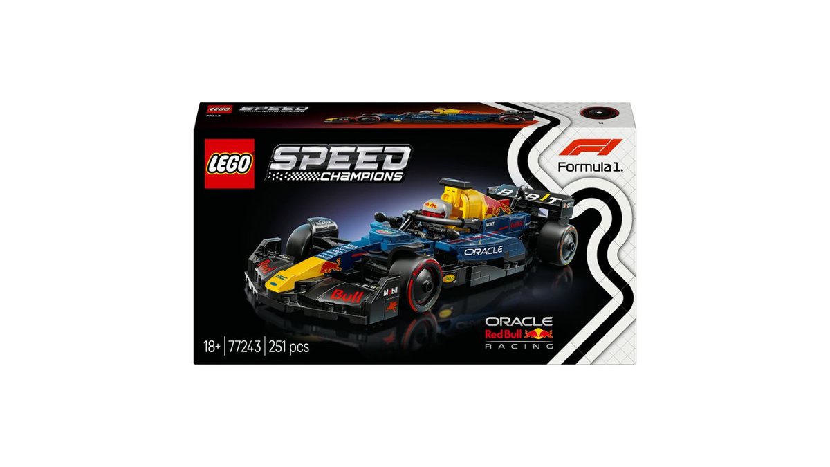 LEGO Speed Champions 77243 Pretekárske auto Oracle Red Bull Racing RB20 F1