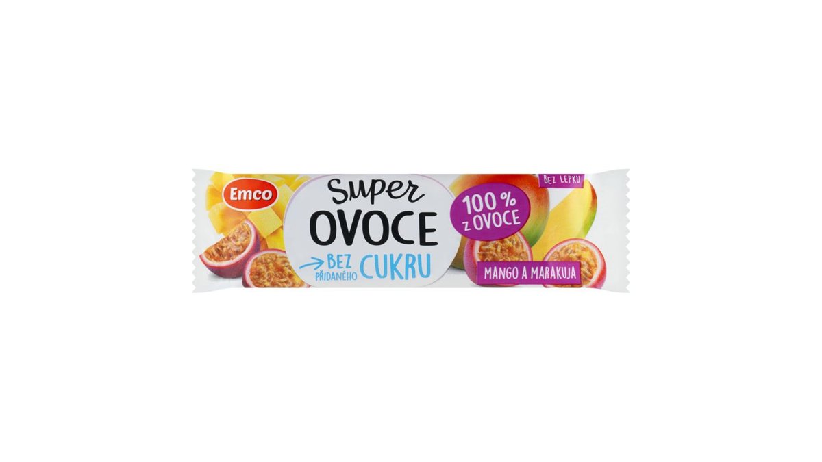 Emco Ovocná tyčinka mango a marakuja 30 g