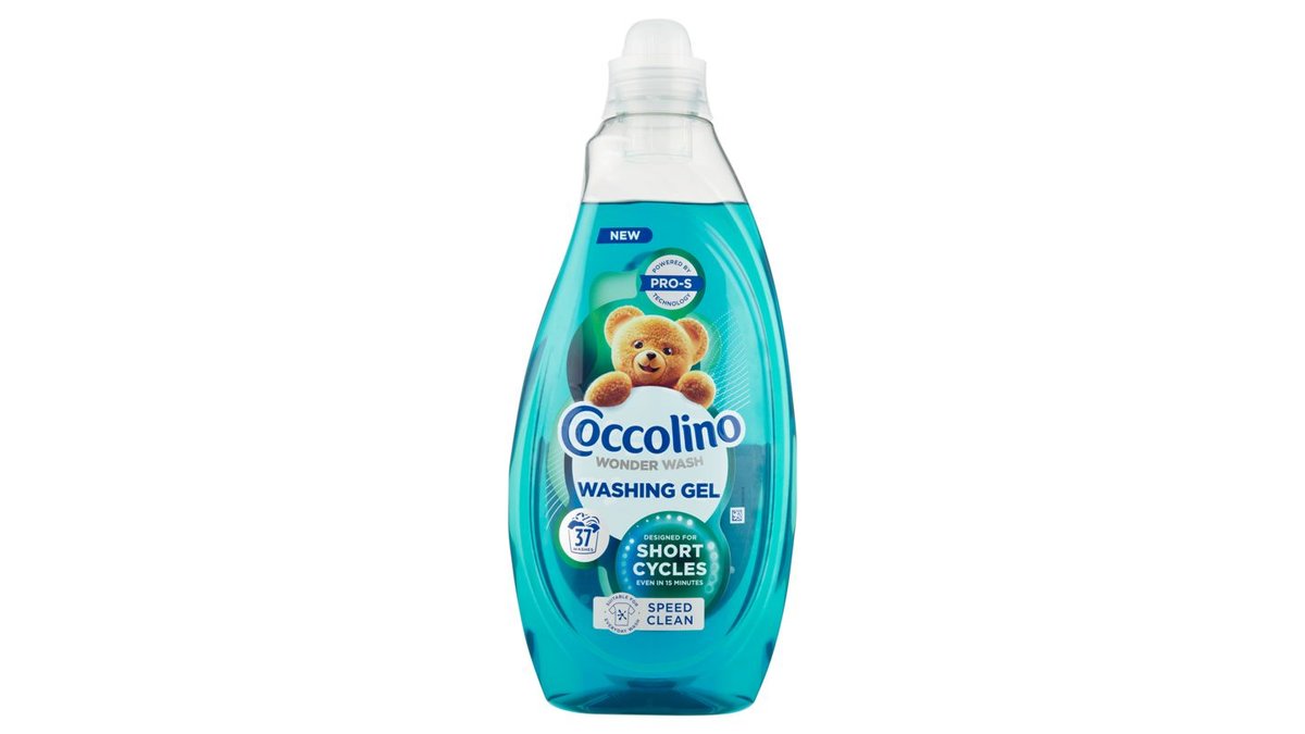 Coccolino Wonder Wash Speed Clean tekutý prací prípravok 37 praní 1480 ml