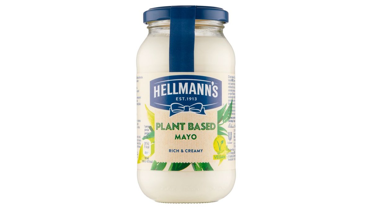 Hellmann's Rastlinná alternatíva majonézovej omáčky 340 ml