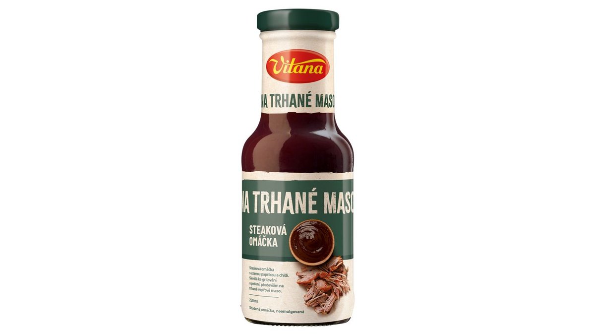 Vitana Steaková omáčka na trhané mäso 250 ml