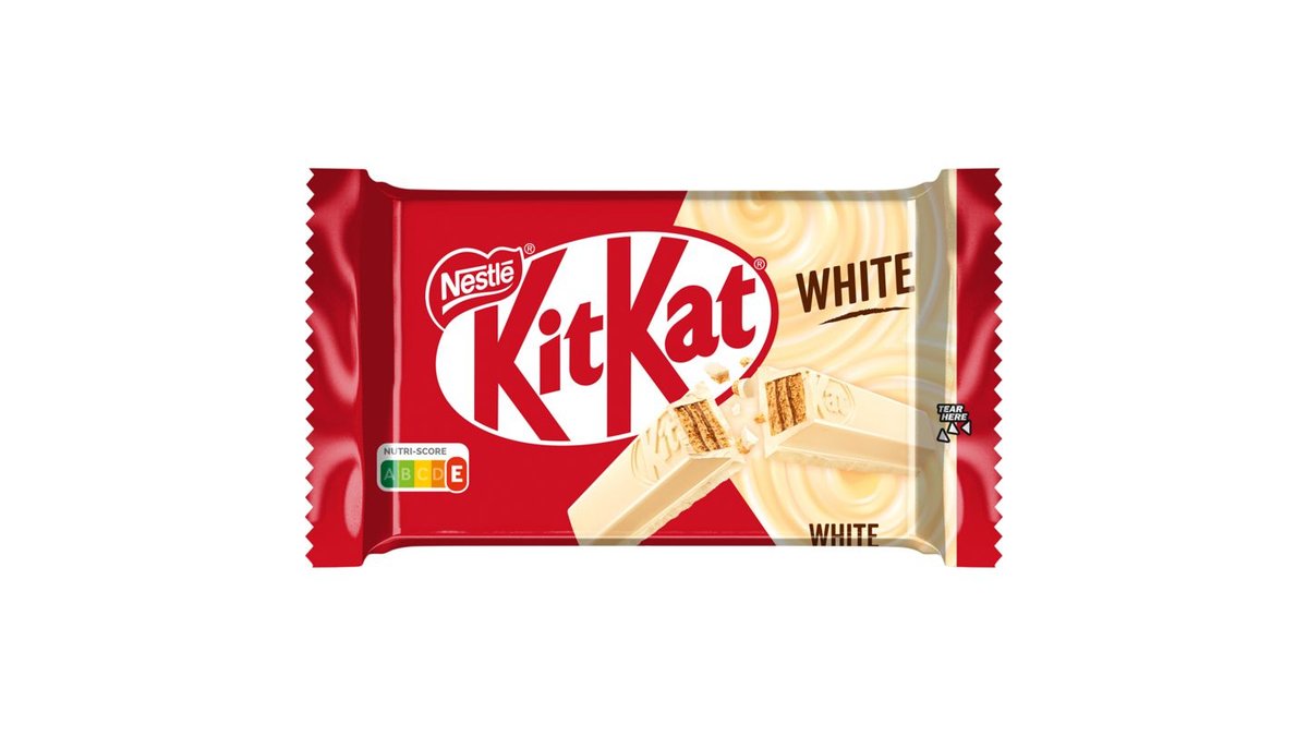 KitKat 4Finger Tyčinka biely, 41,5 g