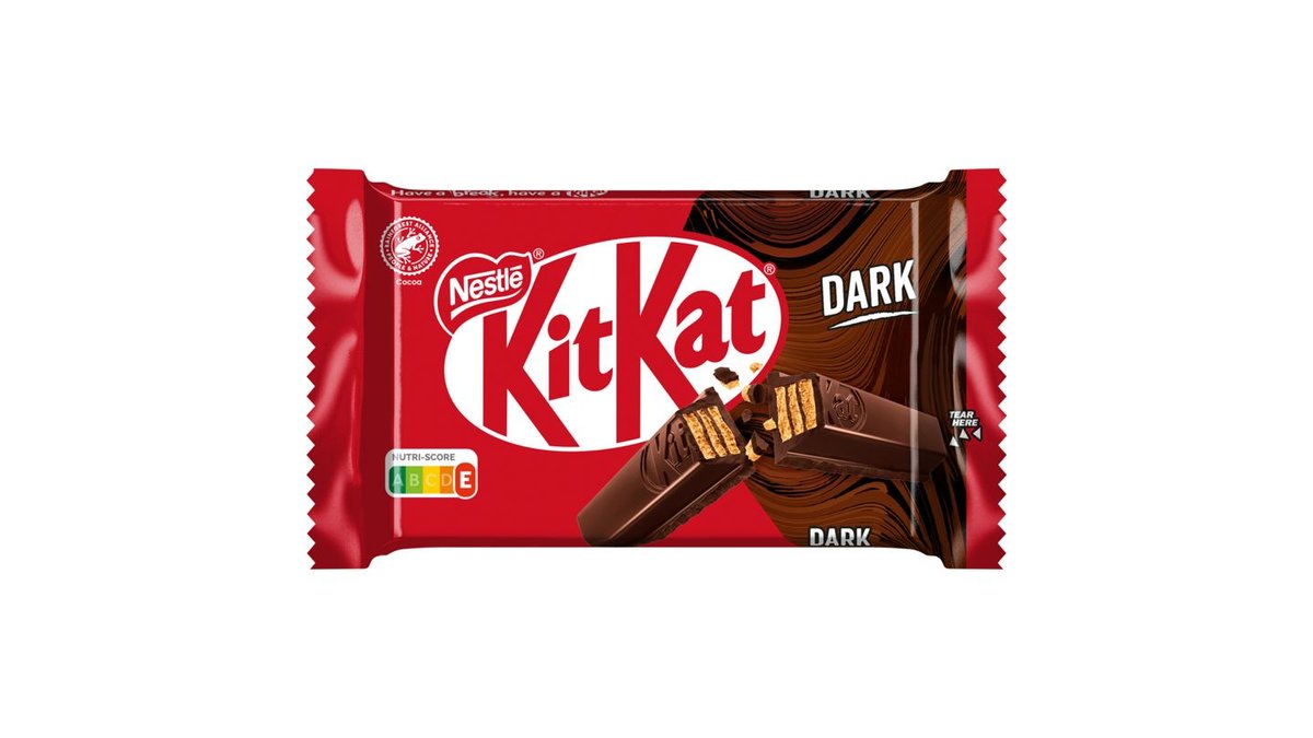 KitKat 4Finger Tyčinka dark, 41,5 g
