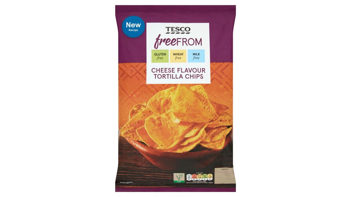 Tesco Free From Smažené kukuričné lupienky s príchuťou syra 200 g