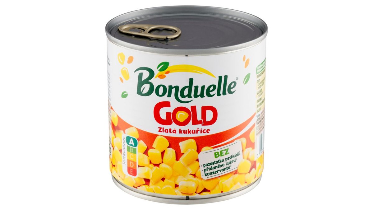Bonduelle Gold Zlatá kukurica, 340 g