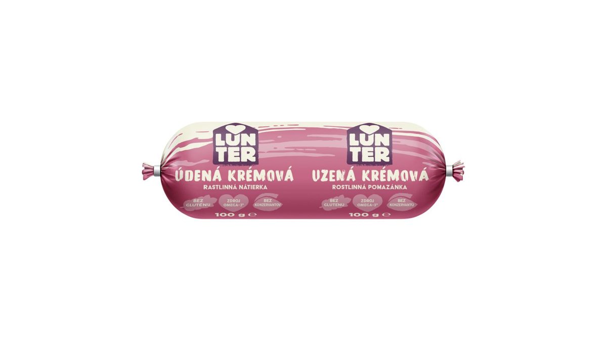 Lunter Údená krémová rastlinná pomazánka 100 g