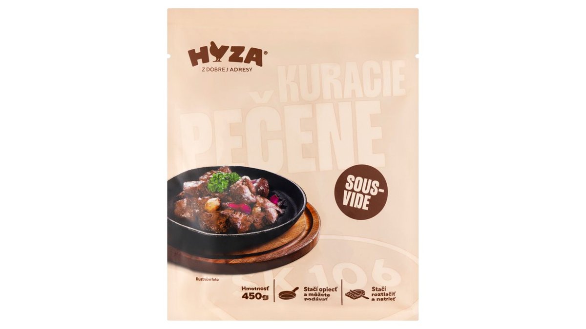 Hyza Kuracie pečene sous-vide, 450 g