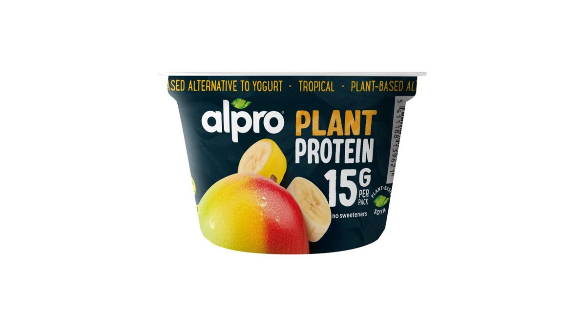 ALPRO Sójový fermentovaný výrobok s príchuťou mango-banán, 200g
