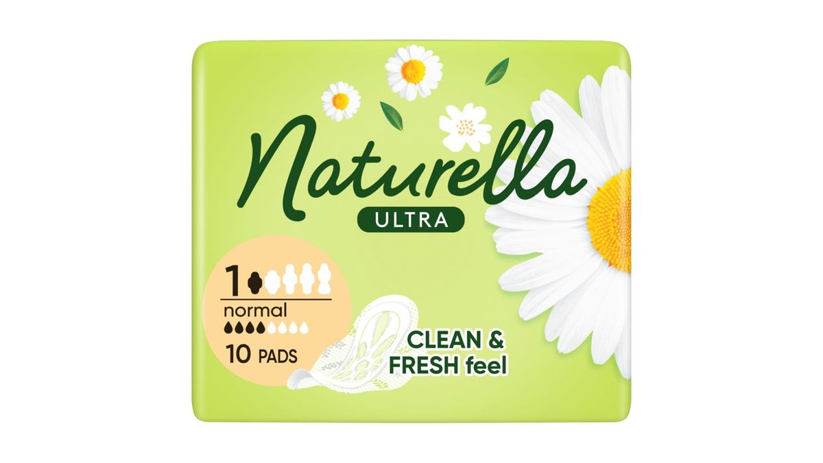 Naturella Ultra Normal rozmiar 1 Podpaski ze skrzydełkami, × 10