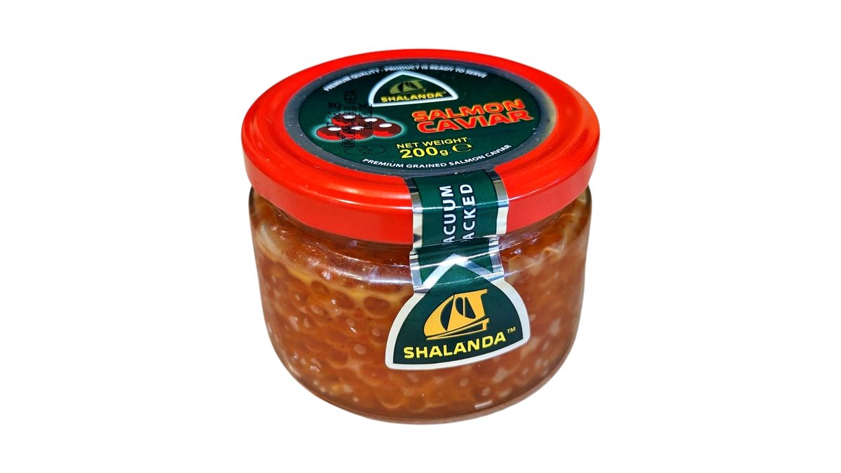 Ikra Keta "Shalanda" Sklo 200 gr./ Икра Кета ,"Shalanda" Стекло 200г