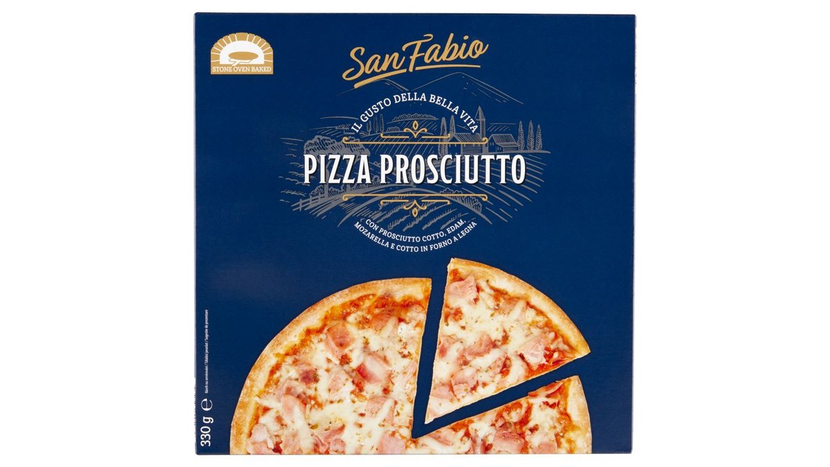 San Fabio Pizza prosciutto 330g