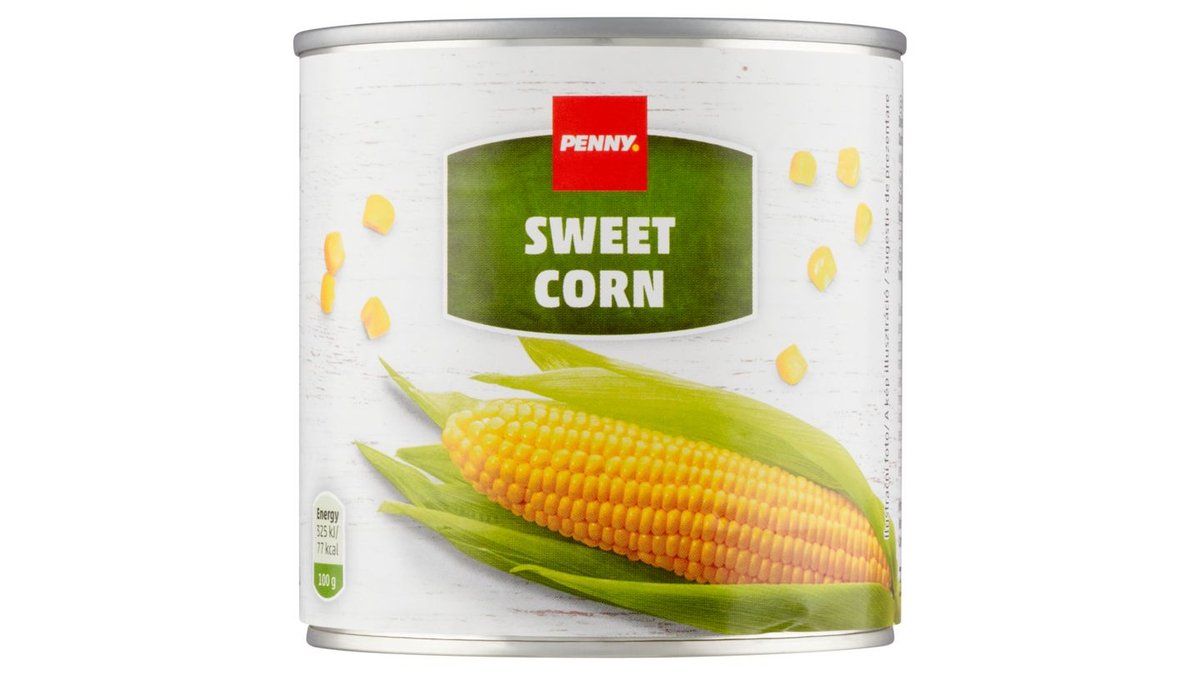 Penny Kukuřice cukrová v mírně slaném nálevu 330g