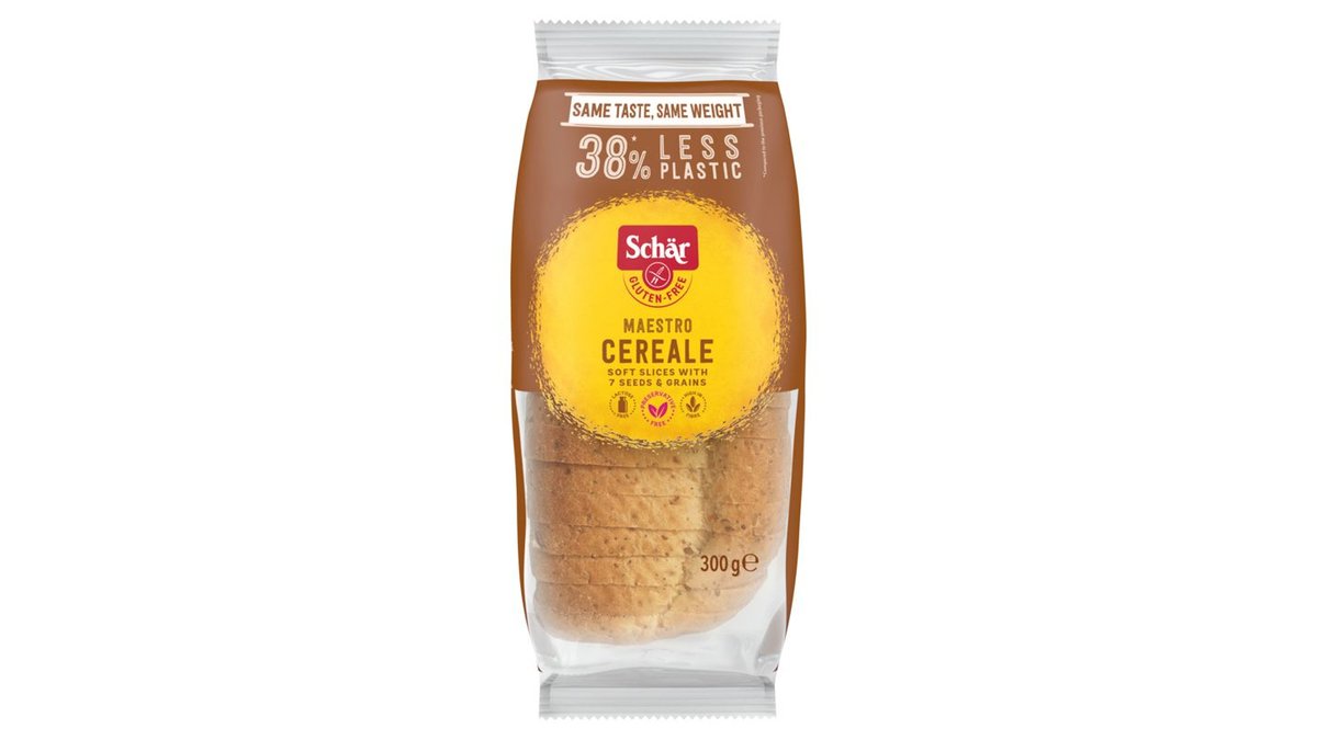 Schär Maestro Cereale chléb bez lepku vícezrnný krájený 300g