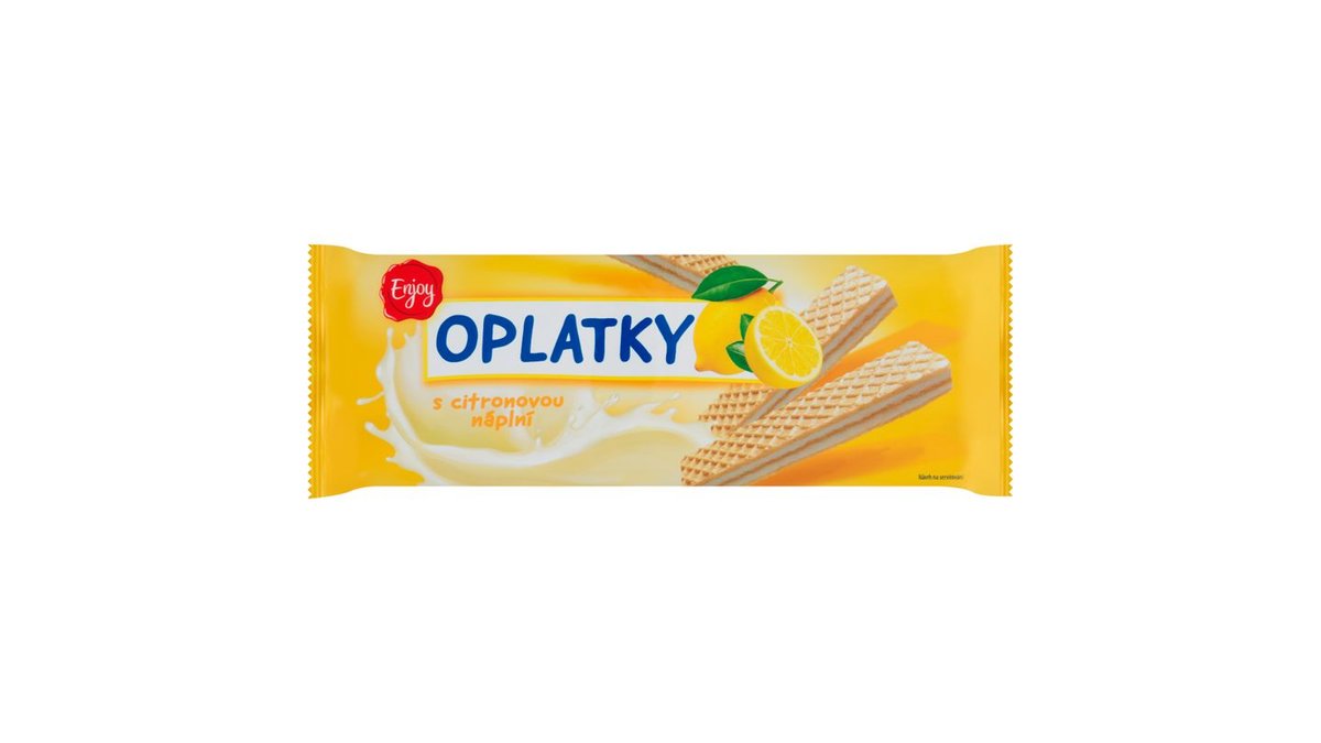 Enjoy Oplatky s citronovou náplní 175g