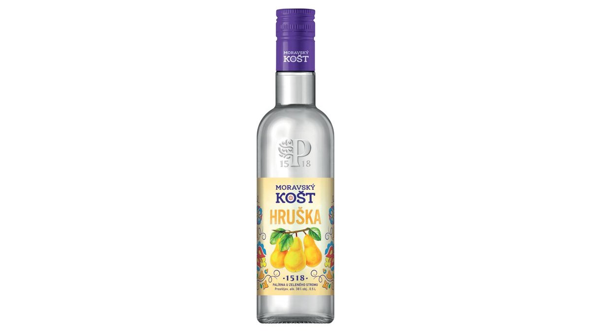 Moravský Košt Hruška 38 % 0,5l