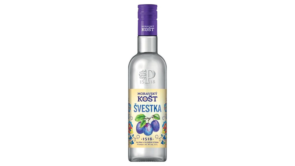 Moravský Košt Švestka 38 % 0,5l