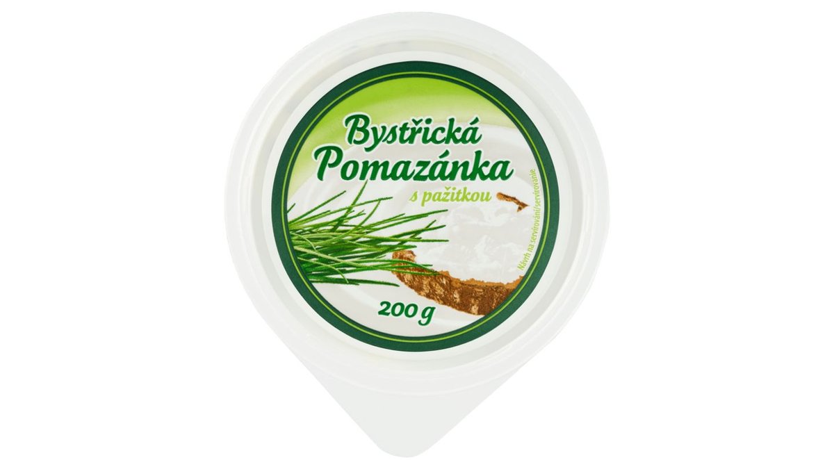 Bystřická pomazánka s pažitkou 200g