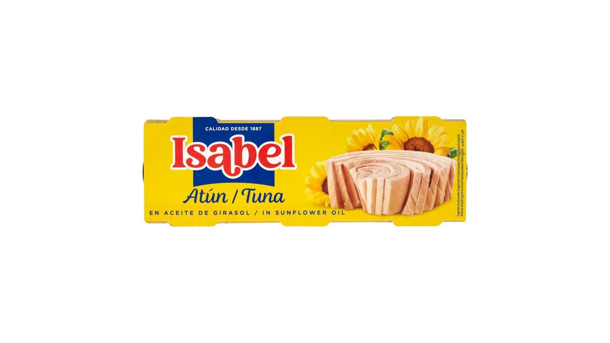 Isabel Tuňák ve slunečnicovém oleji 3 x 80g (240g)