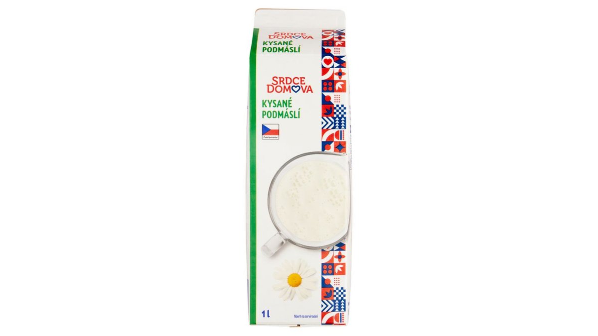 Srdce domova Kysané podmáslí 1l