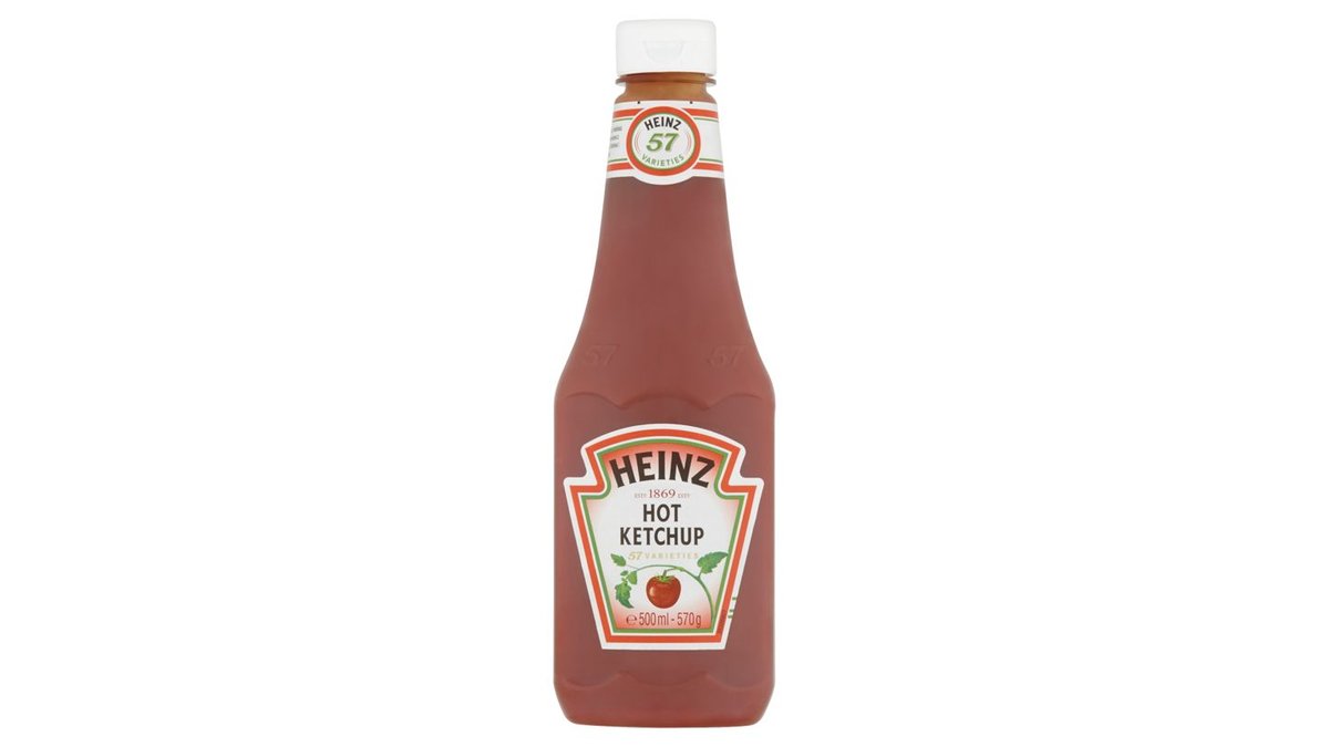 Heinz rajčatový kečup ostrý, 570 g