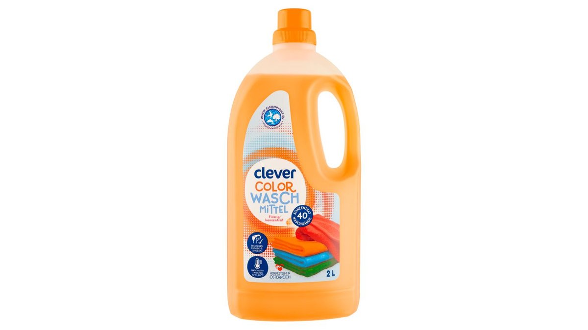 clever Prací gel color 40 praní 2l