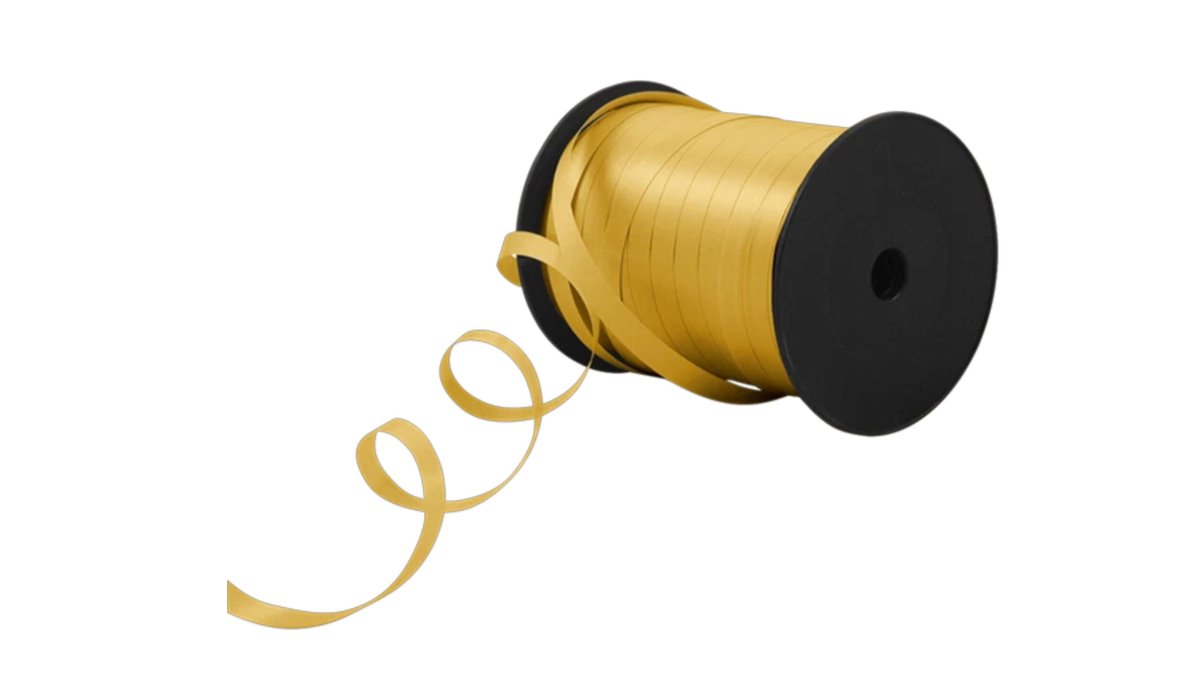 Gavebånd Poly Guld