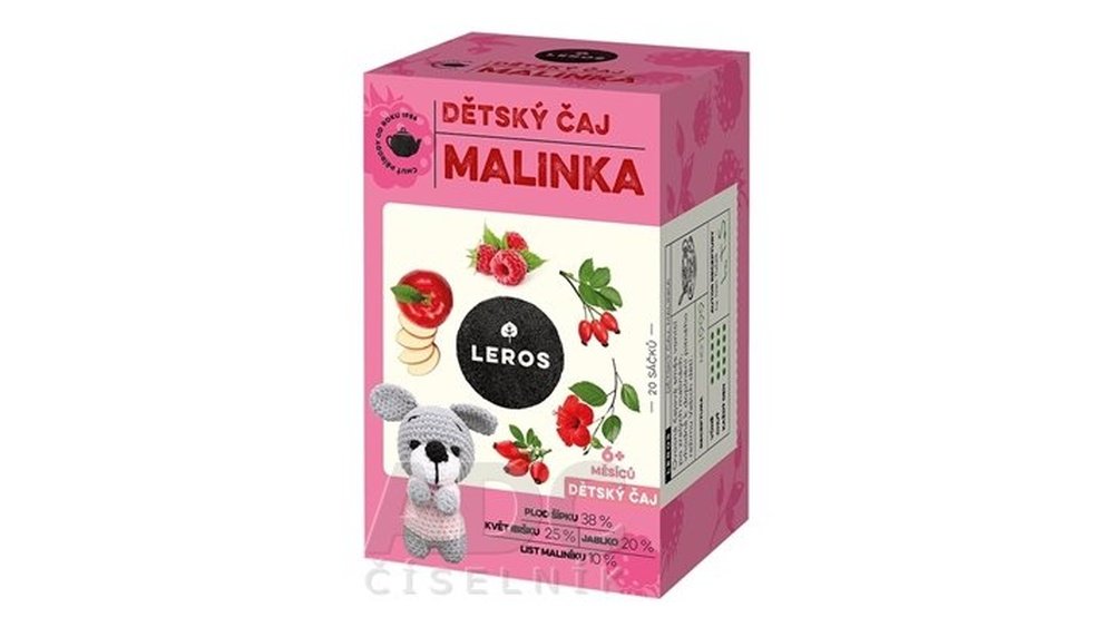 LEROS DETSKÝ ČAJ MALINKA