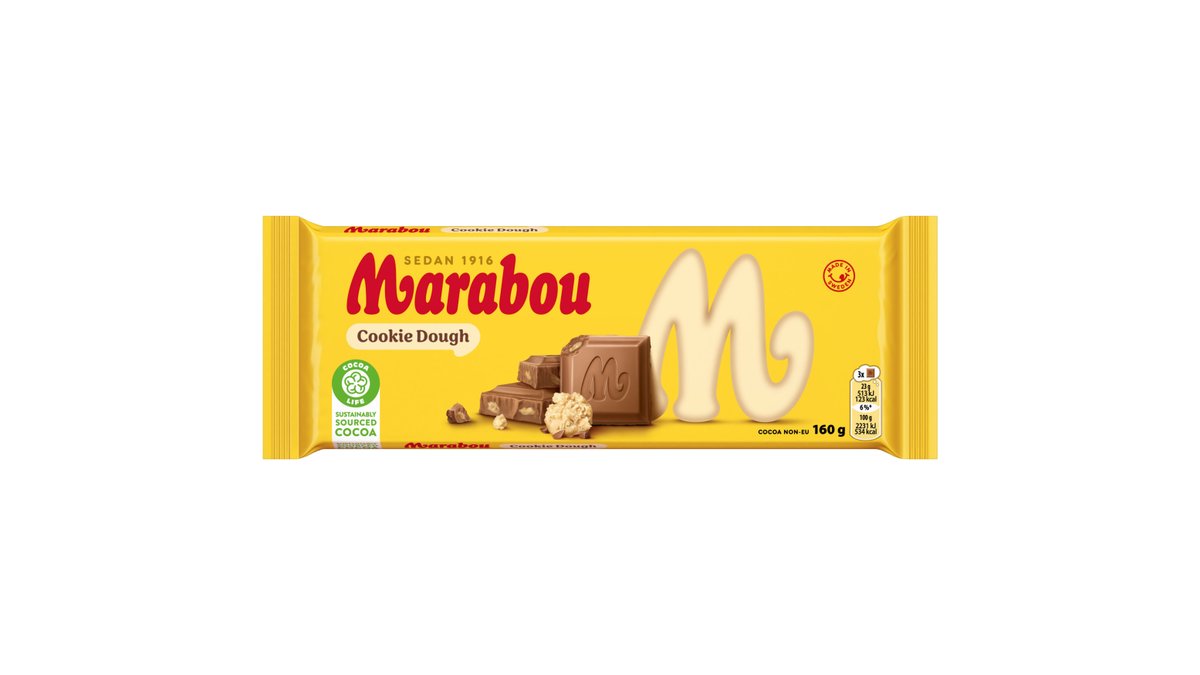 Marabou Cookie Dough suklaalevy 160g