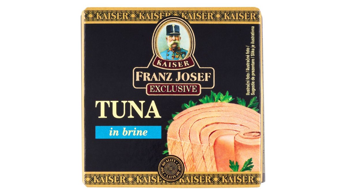 Franz Josef Kaiser Exclusive Tuňák ve vlastní šťávě 80g