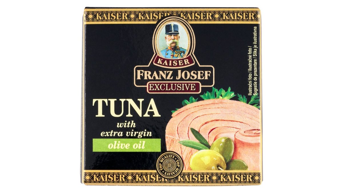 Franz Josef Kaiser Exclusive Tuňák s extra panenským olivovým olejem 60g