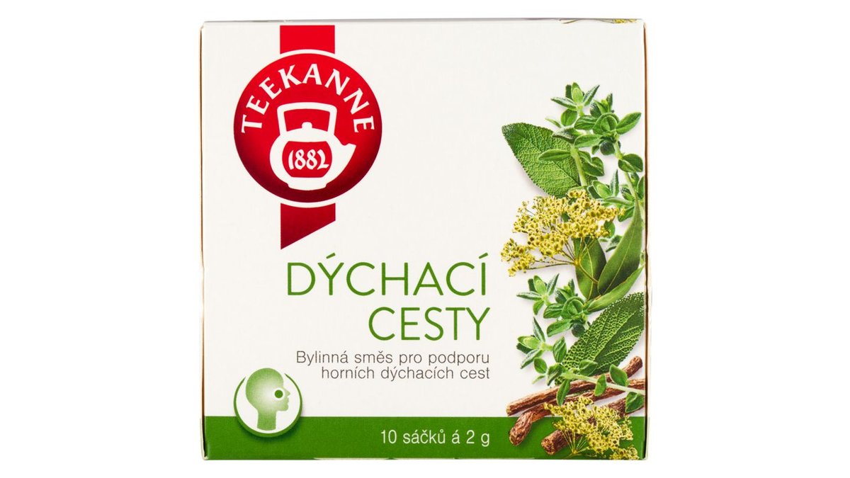 Teekanne Dýchací cesty bylinná směs 10 x 2,0g (20g)