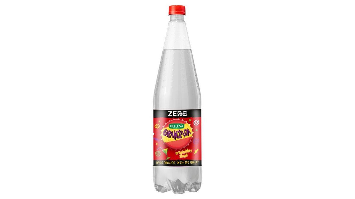 Oranżada Hellena Zero Cukru Oranżada Biała 1,25 l