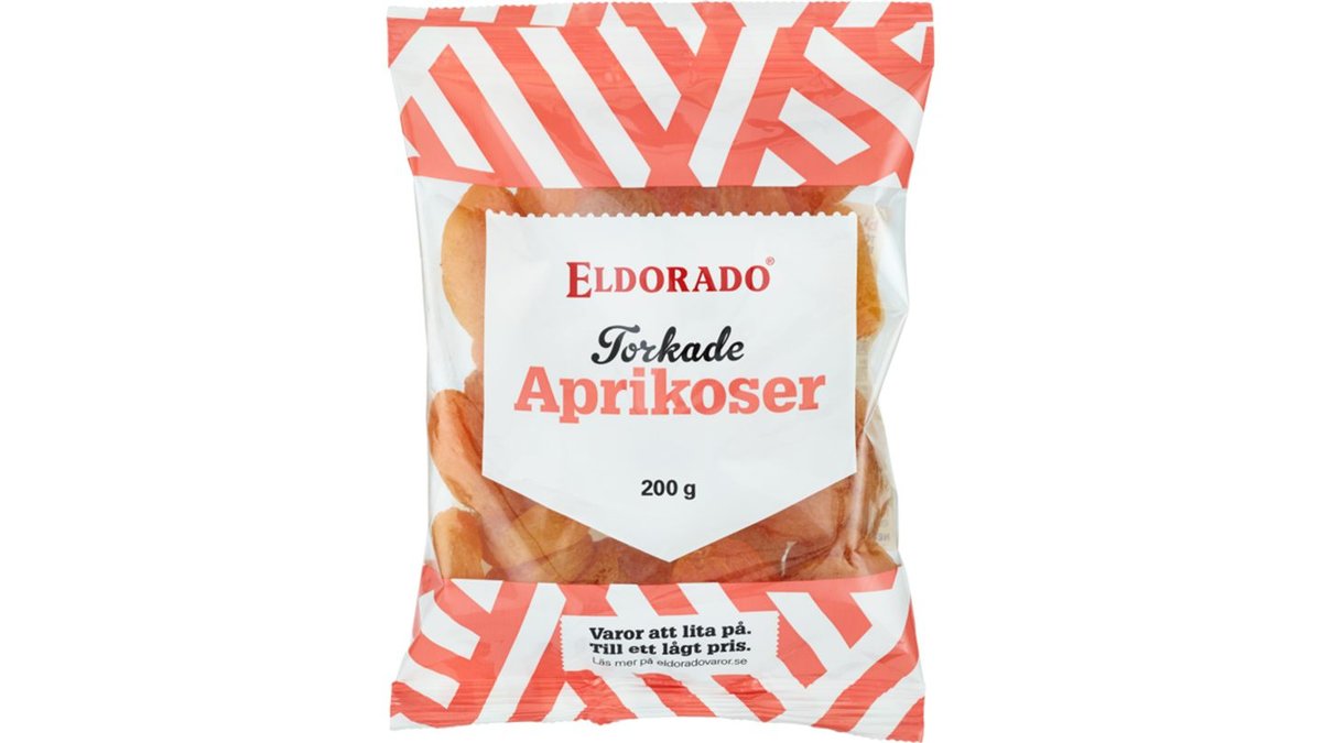 Eldorado Aprikoser Torkade, 200 g