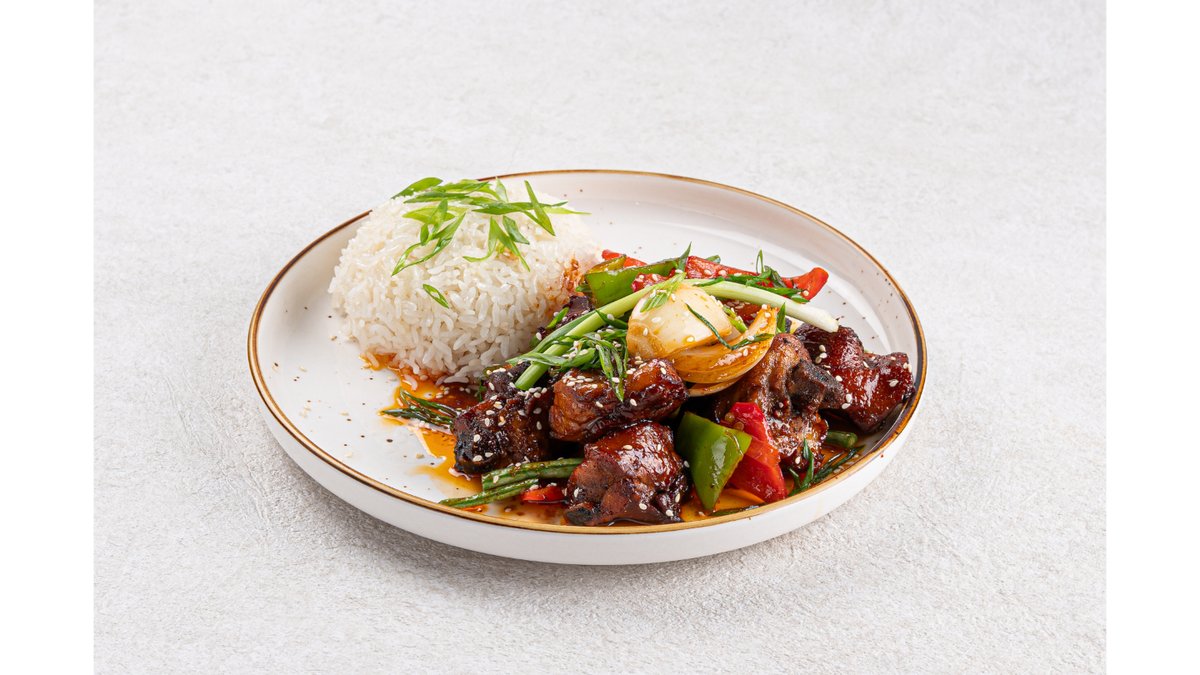 Дапанджи с рисовой лапшой