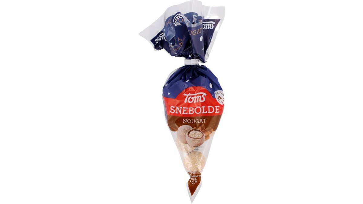 Snebolde m. nougat, Toms