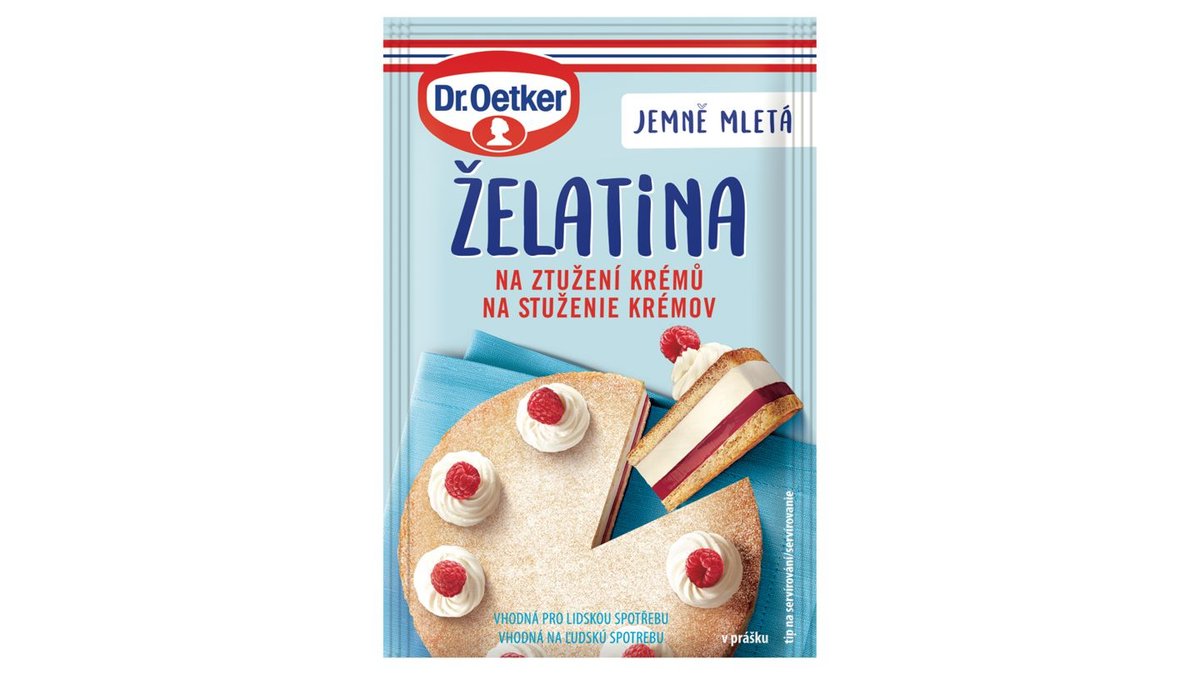 Dr. Oetker Želatina na ztužení krémů 20g