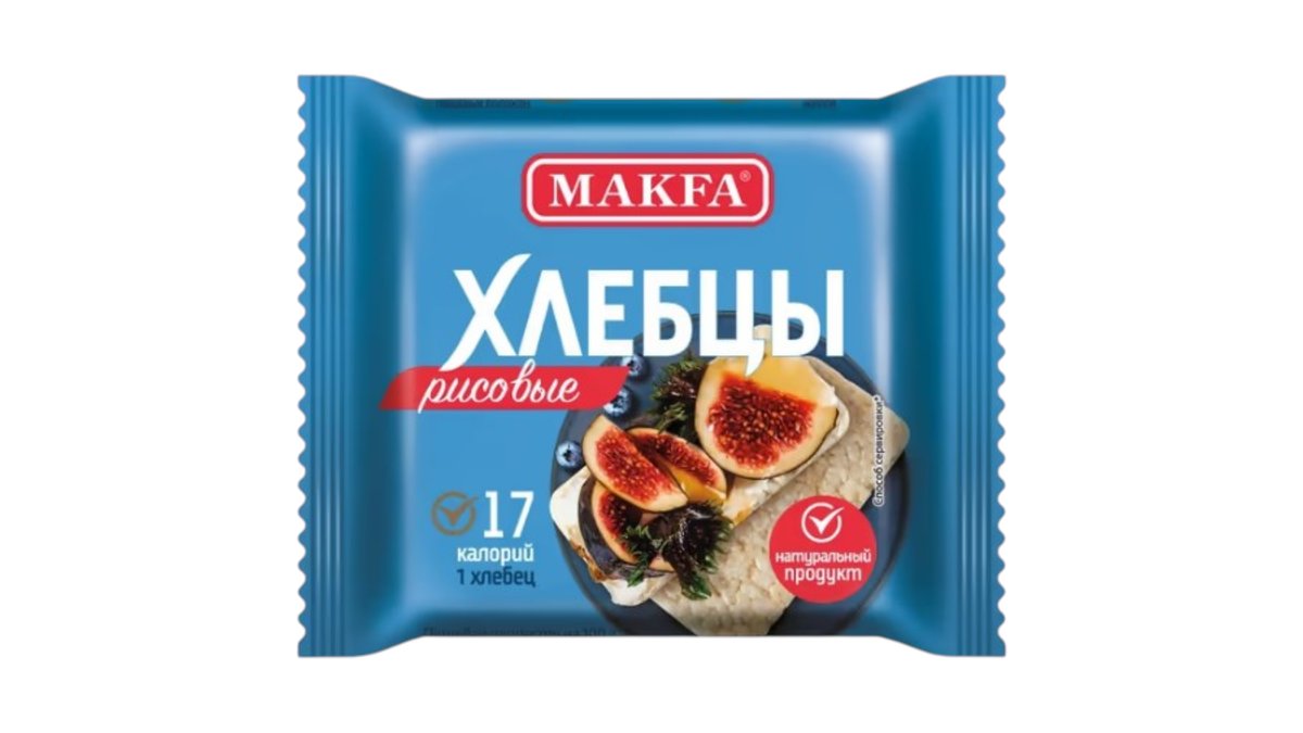 Хлебцы MAKFA Воздушные Рисовые 60г м/у