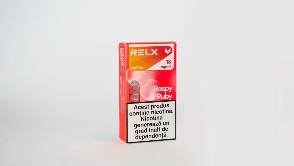 relx pod pro ruby raspberry CARTRIDGE - Raspy (Raspberry) (ჟოლო) | Vape Room - Euphoria Flavors:BLUEBERRY PINEAPPLE KIWI Blue Rancher B-pop Blue cloud smoke &
