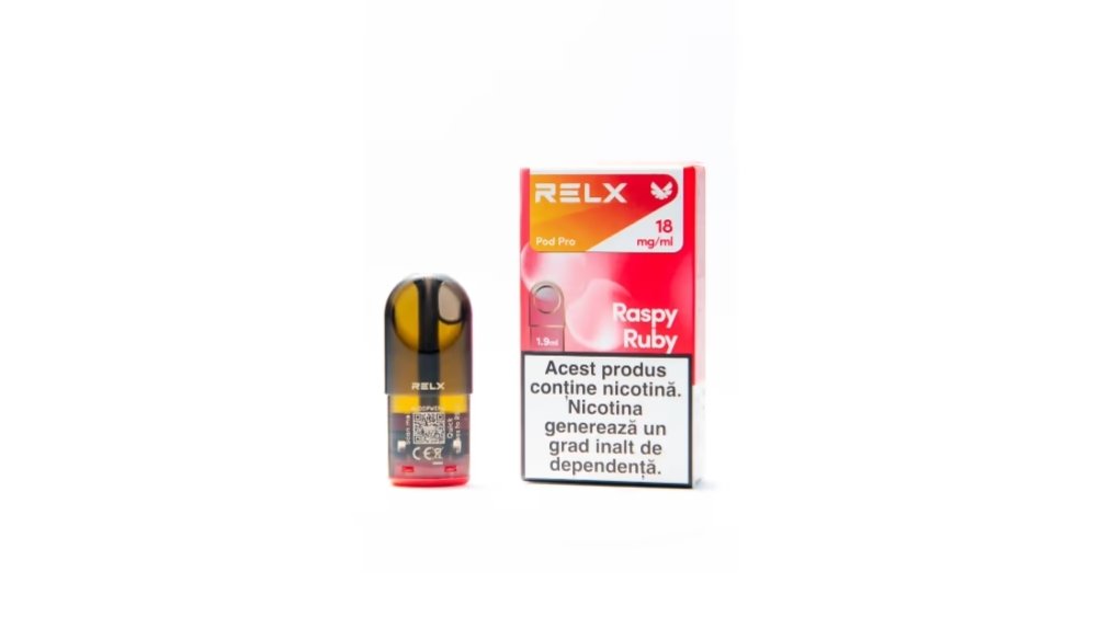RELX POD PRO CARTRIDGE - Raspy Ruby (Raspberry) () |    |  Wolt
