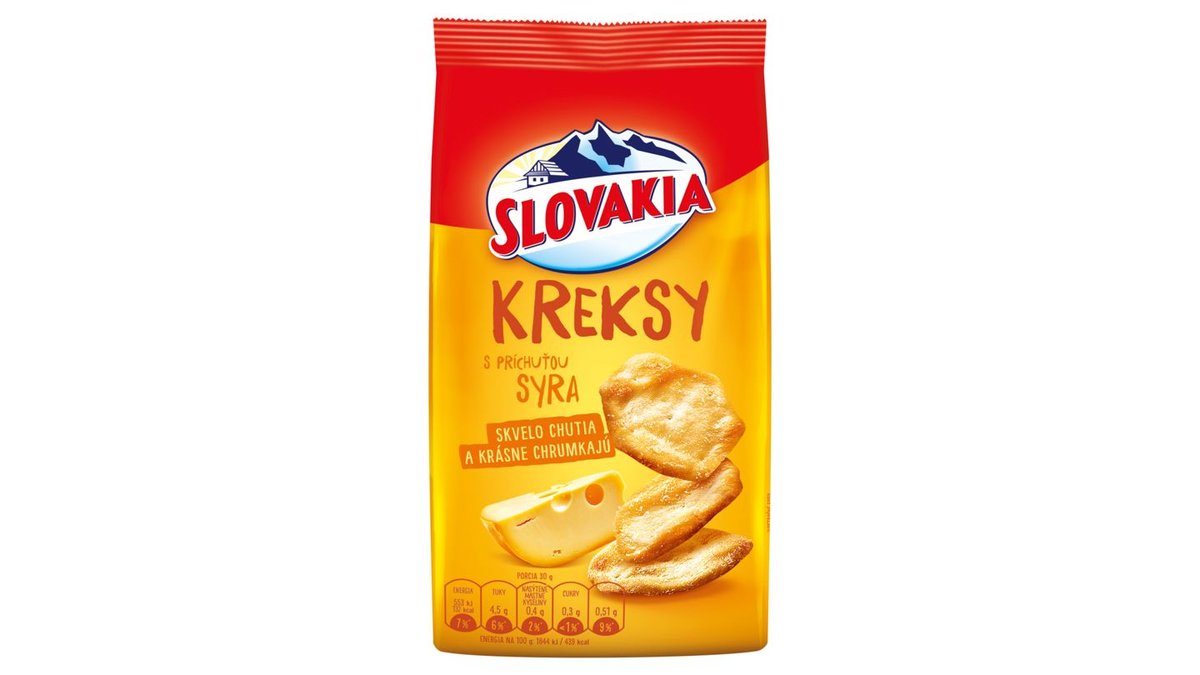 Slovakia Kreksy s príchuťou syra 90 g