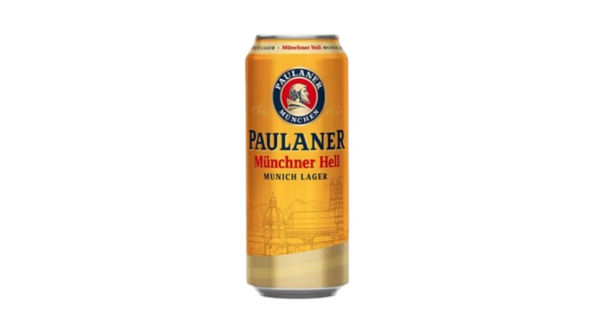 Пиво Paulaner Original светлое фильтрованное 4.9% 0.5 л
