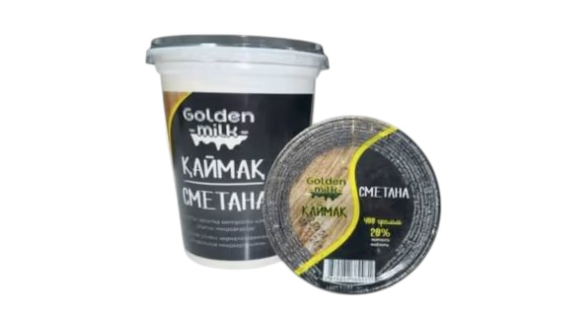 Сметана Golden Milk 20% 400 г